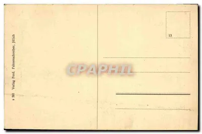 Jülich. Kreis-Sparkasse — editor s. 581, Jülich — Verso