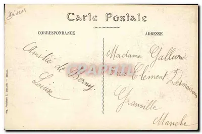 Ailly-sur-Noye — A Nova Igreja — L. Caron, fot.-edit., Amiens — Verso