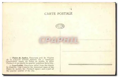 Bruselas - Palacio de Justicia. Panorama — P.I.B. editor — Reverso