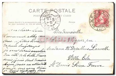 Jezioro Leman — widok panoramiczny — Phototypie Co., Neuchâtel nr 7955 — Rewers