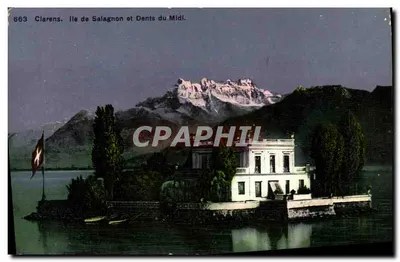 Ilha de Salagnon e Dentes do Meio — Clarens — n° 663