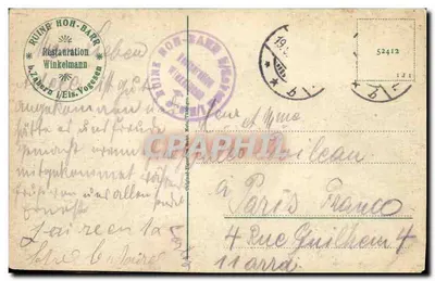 Hohbarr i. Els — Ponte do Diabo — Winkelmann — Verso