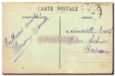 Cussac (Médoc) — Zamek Lamothé i jego Park — Libourne, Wdowa Henry Guillier, n°2503 — Rewers