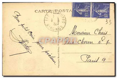 COUTRAS (Gironde) — O Ponte sobre a Isle e o Canal — Yolbilet — Verso