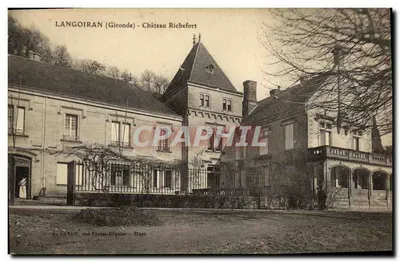 Langoiran (Gironde) - Castelo Richéfort — editor Blays, n°4