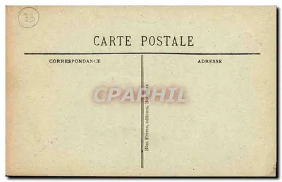 Ruïnes van het Kasteel van de Vier Zonen van Aymon — Cubzac-les-Ponts — Bloch Frères, Bordeaux — Achterkant