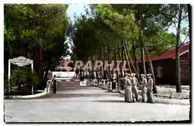 Entrada do Centro de Formação Marítima de Hourtin — Hourtin (Gironde) — Editor: Chataigneau