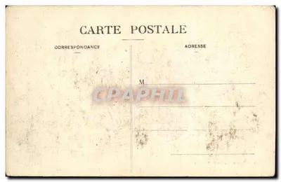 Cadillac (Gironde) — Antigo Castelo do duque d'Epernon — Marcel Deiboy, fotolitografia, Bordeaux — Verso