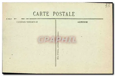 El Puerto de Plagne — Saint-André-de-Cubzac — Bloc Frères, editores, Burdeos — n° 352 — Reverso