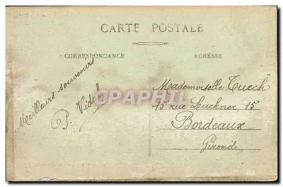 CERONS — Castello della Torre — Editore non visibile, numero di serie non leggibile — Verso