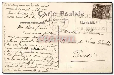 Bordeaux — La Catedral. Las Flechas. — Reverso