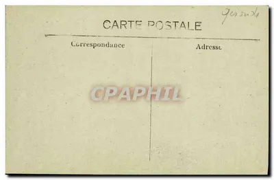 Lesparre (Médoc) — Torre do antigo castelo, Honneur de Lesparre (século XIV) — Henry Gaillot, Lib. Paris — Verso