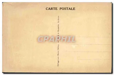 Bordeaux — Flèche Saint-Michel (XIVe siècle) — M. D. (éditeur) — Verso