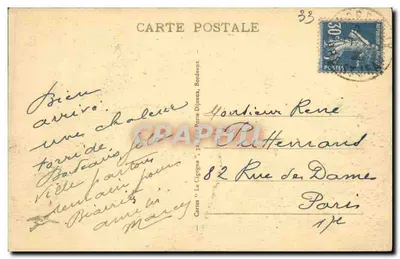 Bordeaux - Praça da Comédia e o Cours du 30-Juillet — Verso