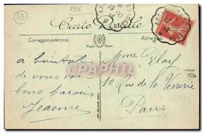 Arcachon — Nowa Promenada — LL. n°179 — Rewers
