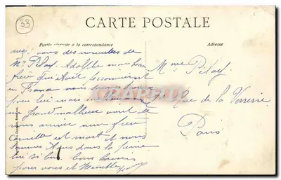 Arcachon — Widok z belwederu — C.B. — Rewers