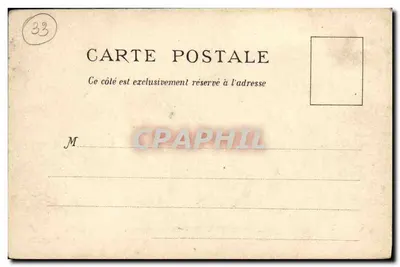 Arcachon — El Castillo Deganne — J.H.B. Ed., Bx. — Reverso
