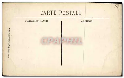 Bordeaux — Cours du Trente-Juillet y las Avenues de Tourny — LL. — Reverso