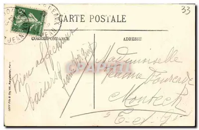 Bordeaux — Przystań Burgundzka — LL. n°71 — Rewers