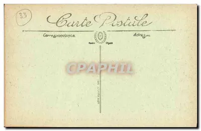 Bordeaux — Place et Porte d'Aquitaine — LL. Selecta — Reverso
