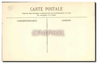 Bordeaux - Le Pont — widok mostu nad Garoną z łodziami - BR-40 — Rewers