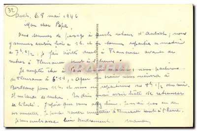 Miradoux — Castelo de Fieux — Le Gers — Verso