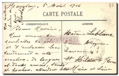Dinard — Manoir de la Vicomté — LL. — N° 173 — Rewers