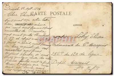 Costa de Émeraude - Descida para a Praia - G.F. - Dinard St Énogat — Verso