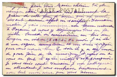 Saint-Idéouc — Wewnętrzny widok kościoła — Cliché A. Bonnecœur, St-Servan — Rewers