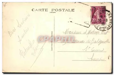 Saint-Lunaire - Le Décollé - Chemin du Décollé — Côte d'Émeraude — Verso