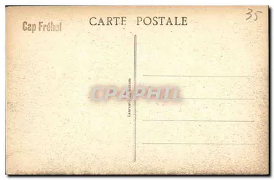 Côte d'Émeraude - CAP FRÉHEL - Estudo de Rochas - 3747 — Verso