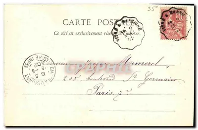 La Guerche-de-Bretagne - Katedra Najświętszej Maryi Panny — wydawca: L. Bolin — Rewers
