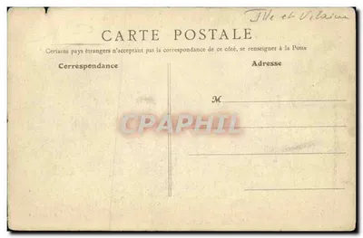 Redon (Il-et-V.) — Wnętrze kościoła — Wydanie I.P. — Rewers