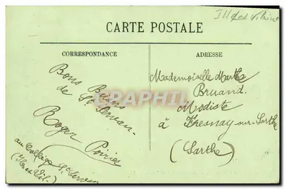 A Vicomtia — Avenida em direção a Port-Nicane — LL. — Editor LL, n° 88 — Verso