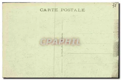 Morgat - La Grève de Porz Lonnec — vue côtière avec falaises et plage, éditeur Le Douré, n° 1285 — Verso