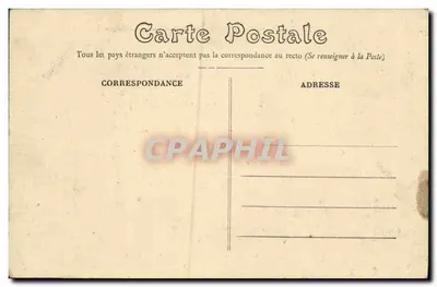 Ferêt de Paimpont (I.-et-V.) — Na Brzegu Jeziora Forges — Wydawca: M. Mory & Cie, Paryż — Rewers