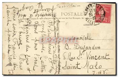 ROTHENEUF - Il Bois du Lupin — HLM, n° 665 — Verso