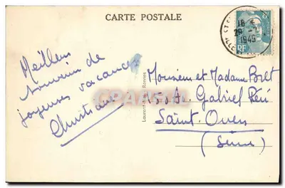 Saint-Servan-sur-Mer — O Porto Santo Pére e a Torre Solidor — Loïc, n°1767 — Verso