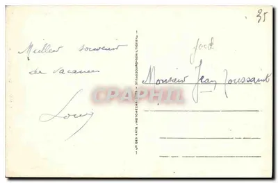 St-Malo - O grande Donjon — LL 357 — editor LL — Verso