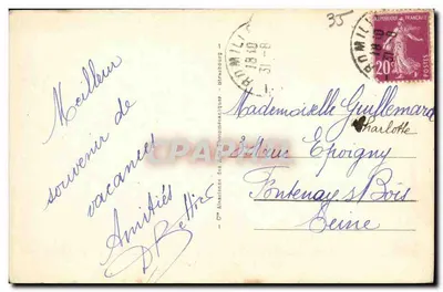 Cancale - Widok ogólny — 35 — wydawca nieznany — Rewers