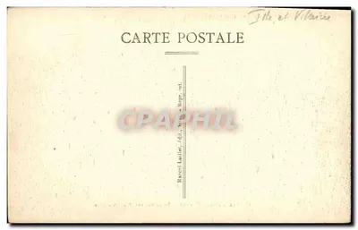 Vitré (Ille-et-Vilaine) — Ogród Botaniczny — Marcel Lailliet, wydawca — Rewers