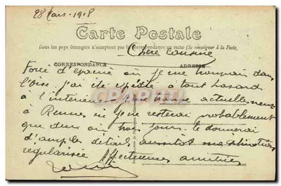 Rennes — Ogólny widok z Pontchallou — Mary-Ronesellière, Rennes — Rewers