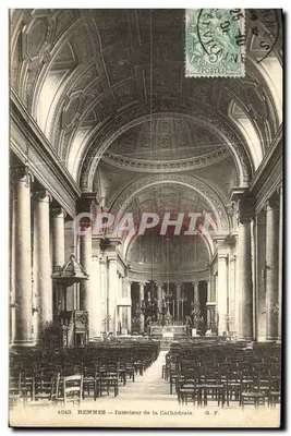 Rennes — Interior da Catedral — G. F. n° 1043