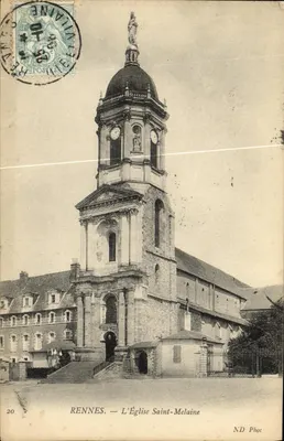 Rennes — L'Église Saint-Melaine — ND Phot