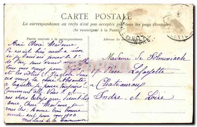 Rennes — Ogólny widok z Thaboru — A.G. — Rewers