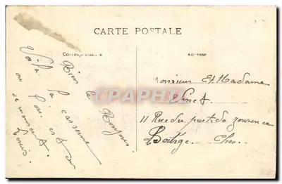 Montpellier - Kwatera Cénie — widok z lotu ptaka — wydawca nieznany, nr 437 — Rewers
