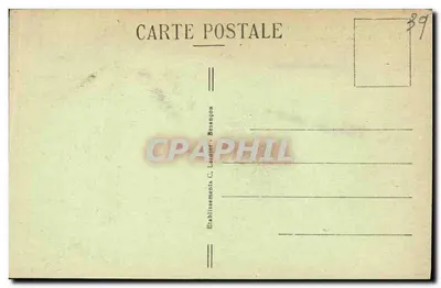 Champagnole (Jura) — O Ain e o Mont Rivel — Ed. Besançon — Verso