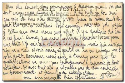 Jura — Perte de l'Ain à Sirod — Agenda P.L.M. 1927 — Verso