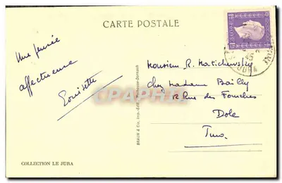 Le Hérisson — Grand Saut — Braun & Cie, Dornach — Rückseite