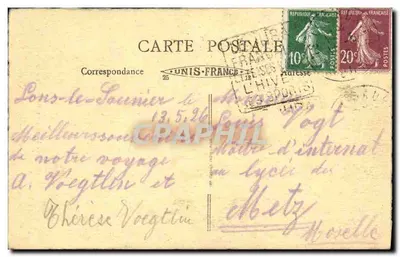 La Cascade en Eventail — Wycieczka do Hérisson — Wydawnictwo Jora Français, nr 1785 — Rewers